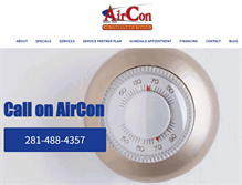 Tablet Screenshot of airconhouston.com